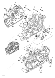 2002 atv 500 bombardiet parts brakdowen