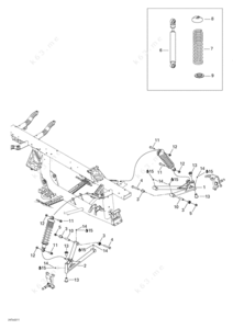 2003 crown vic front suspension parts diagram