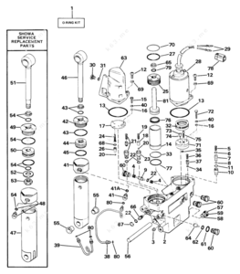 2003 merc 115 hp 2 stroke oil tank parts