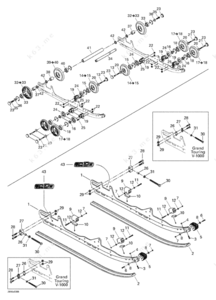 2003 ski doo zx suspension