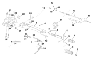 2004 proline rear tiller parts