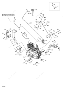 2004 ski doo bombardier rotax engine diagram
