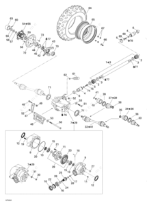 2005 ausa gearbox parts list diagram
