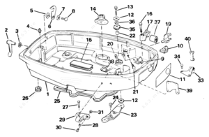 2005 c4500 rear spring mount