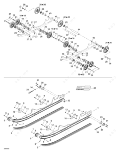 2005 c6500 rear end parts diagram