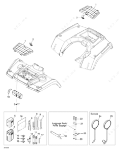 2005 outlander max xt spanner nut