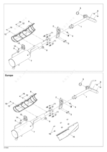 2005 rtv-x900 exhaust diagram