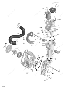 2005 sea doo rxp oil pump