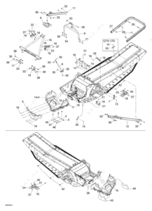 2005 ski doo 500ss parts