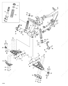 2006 bombardier outlander 400 parts diagram