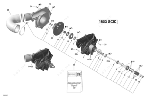 2006 sea doo 4 tec 180 cam chain tenstioner diagram