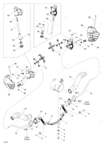 2006 seadoo gti trim parts diagram
