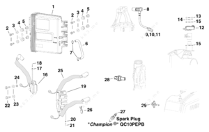 2006 vespa 250 distributor cap diagram