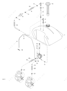 2007 600 vulcan fuel system diagram