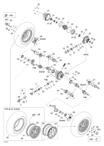 2007 polaris sportsman 800 x2 front end drive schematic