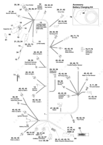 2008 etec evinrude outboard parts diagram