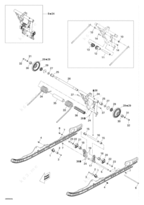 2008 ski-doo renegade 800r body parts diagram