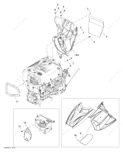 2009 cat c13 engine fan diagram