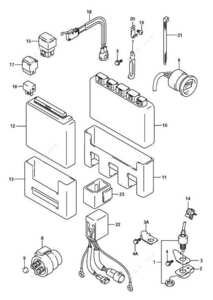 2009 suzuki df 70 ecm parts