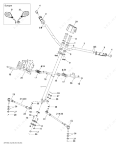 2010 f-650 steering diagram