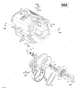 2010 gmc acadia location steering power pump