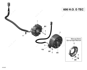 2010 ski doo mxz 600 etec two up seat