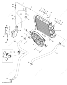 2011 mitsubishi outlander v6 coolant diagram