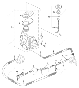 2012 328i fuel tank parts diagram