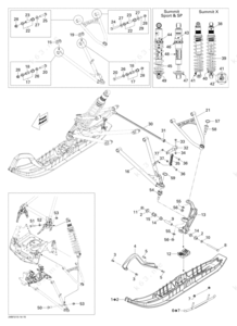2012 ski doo summit x 800r e-tech diagram