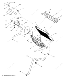 2014 can am 500 outlander cooling system diagram