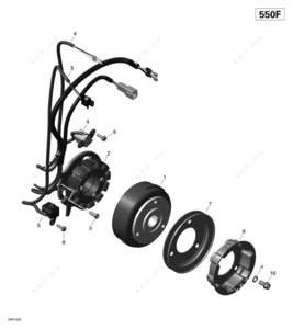 2015 ski-doo expedition sport 550f diagram