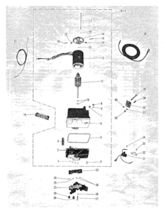 2016 mercury 60 trim parts diagram