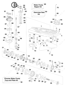 2018 etec 150 hp electric shift parts diagram