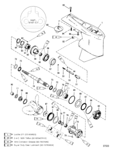 25 mercury gear housing vent