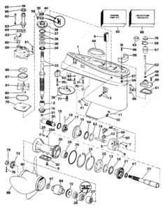 25253ae0001916 evinrude parts list diagram