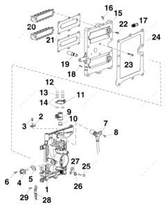 2840-01-444-7091 inlet assembly illustrated parts breakdown