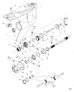 3 0 liter mercruiser prop size chart