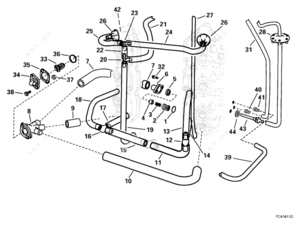 3406e caterpillar water cooling system of engines diagram