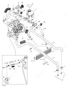 350 tournament ski parts diagram