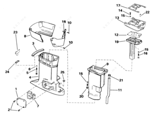 3d plastic components with dimension