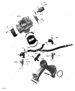 4 6 throttle body diagram