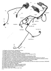 4 stroke atv quad wiring harness diagram