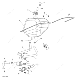4083 tank parts list diagram