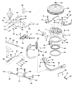 50hp johnson ignition diagram