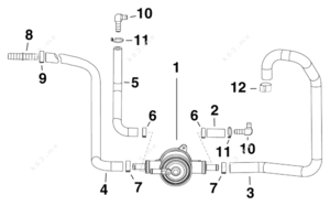 6 port fuel pump diagram