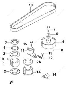 60 70 hp johnson timing belt kits