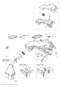 600 etec intake problem