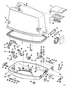 70 hp evinrude parts diagram