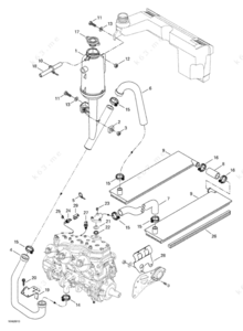 700 supermach coolant line diagram