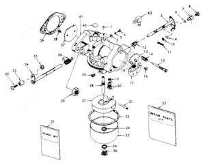 74 chrysler two barrel carburetor diagram